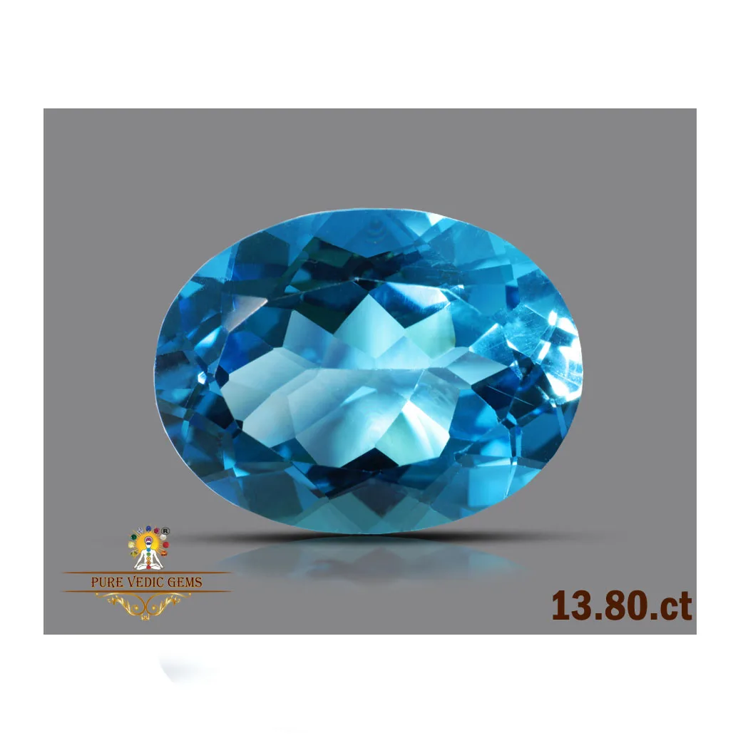 Blue Topaz 13.80ct. — image 1
