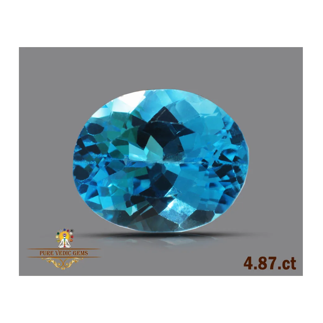 Blue Topaz 4.87ct. — image 1