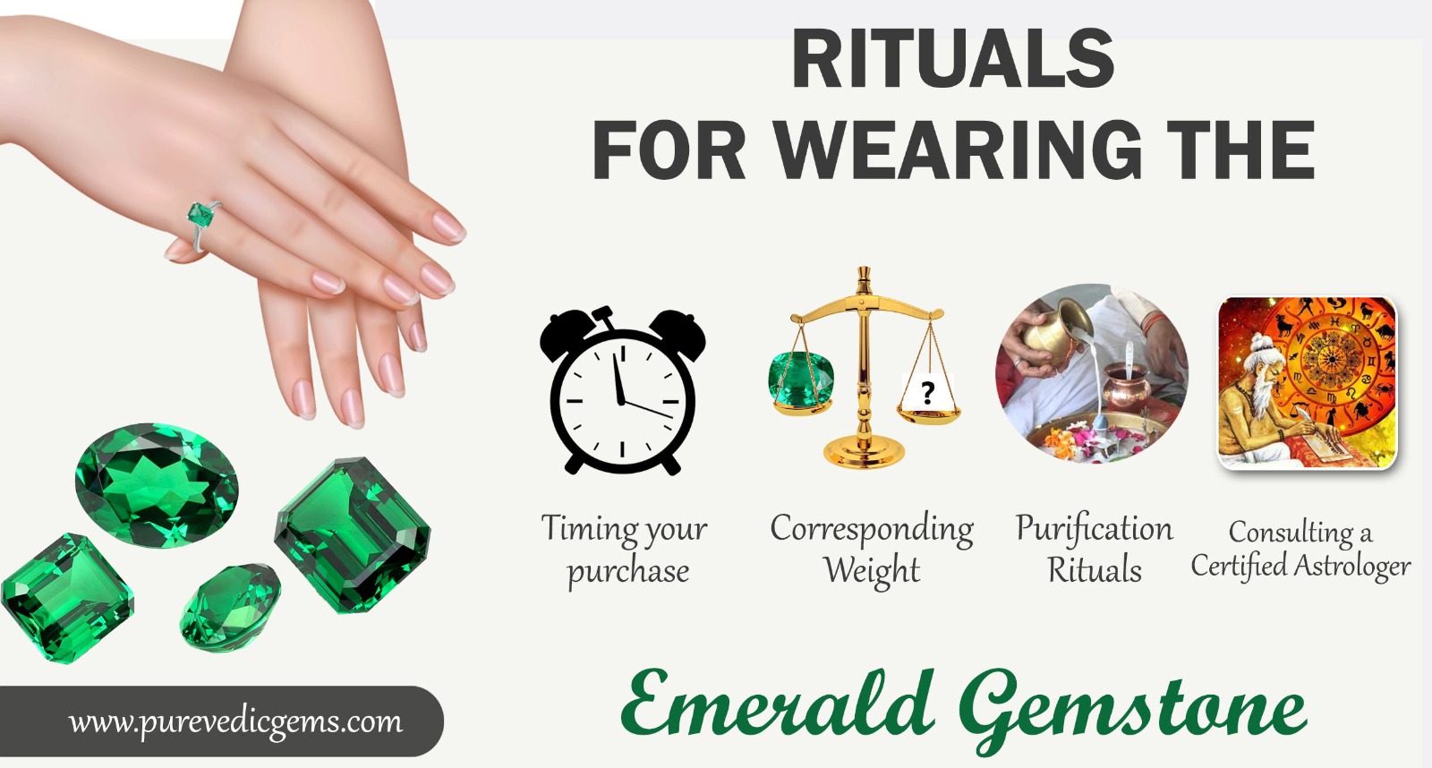Rituals for Wearing the Emerald Gemstone