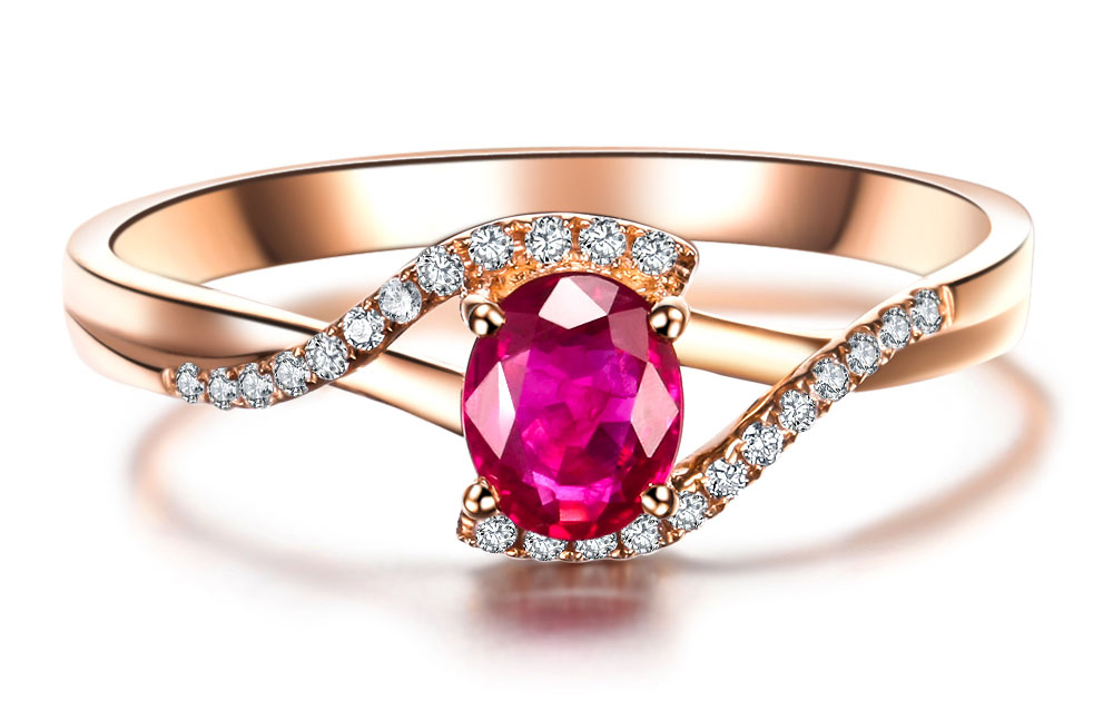 Ruby Gemstone Ring