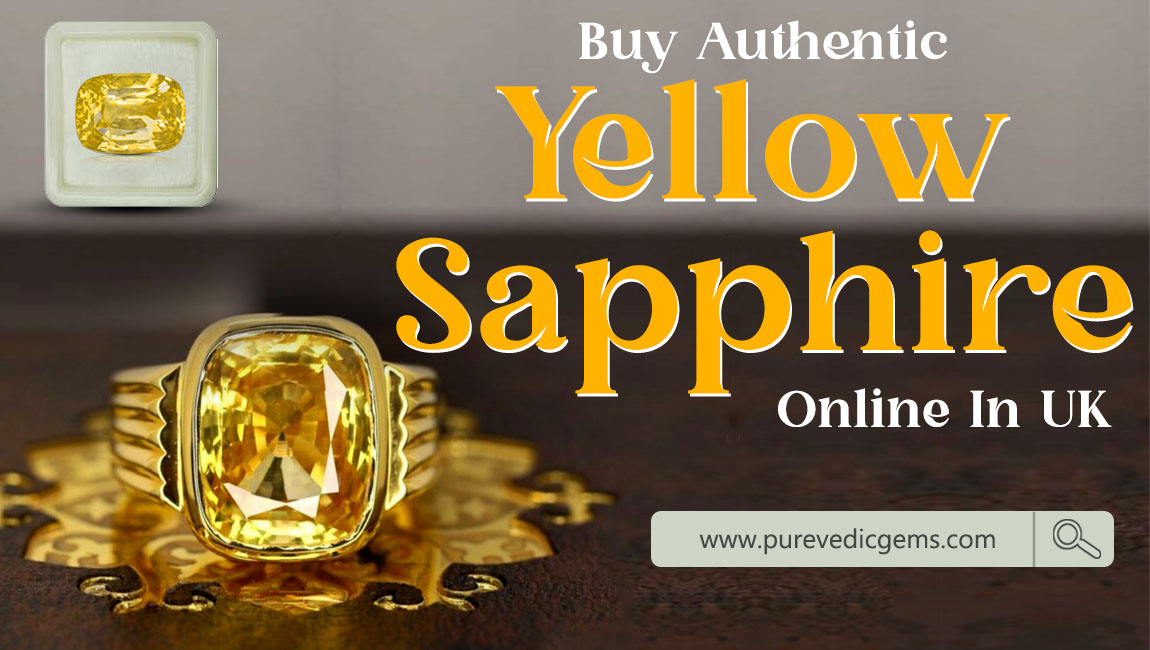 Buy Authentic Yellow Sapphire Online In UK