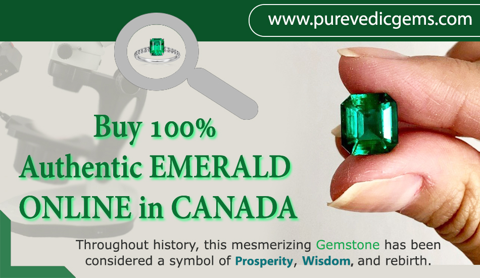 Buy 100% Authentic Emerald Online in Canada