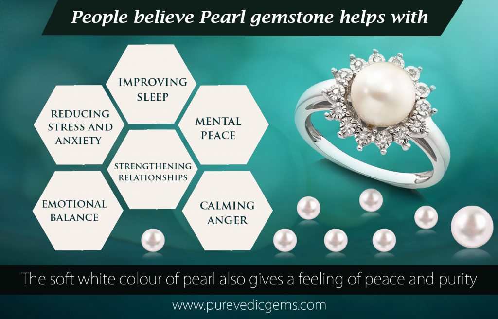 People believe Pearl gemstone helps with copy