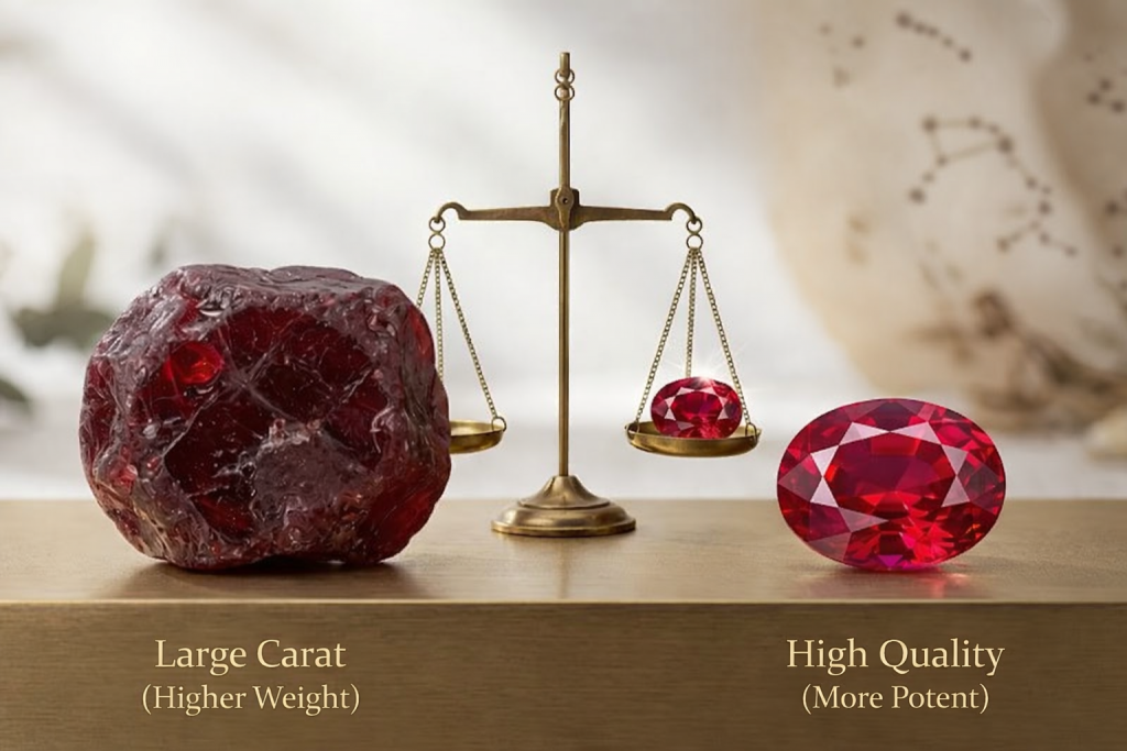 carat weight or quality