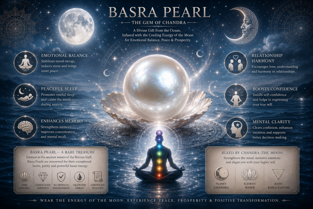 Basra pearl gem of the moon