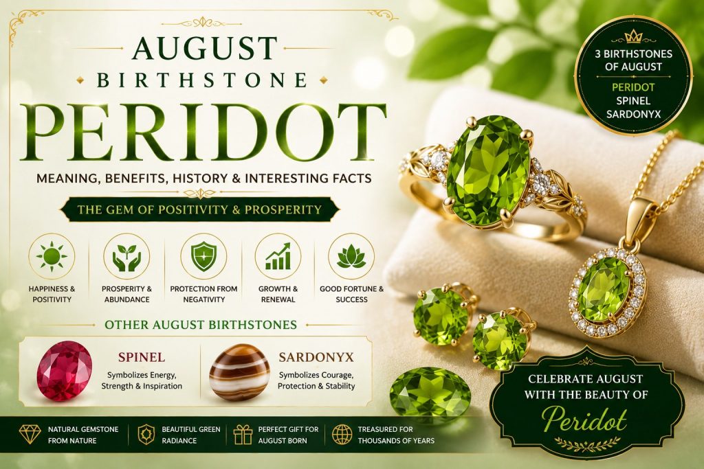 birthstone of august