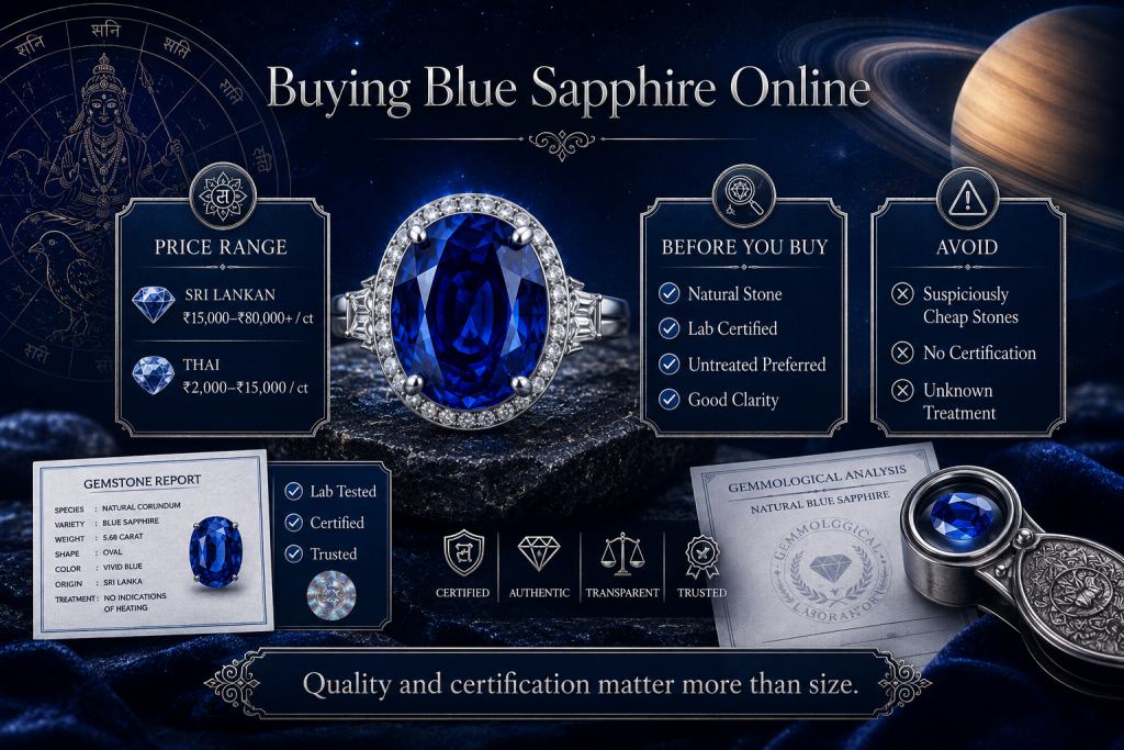 blue sapphire price
