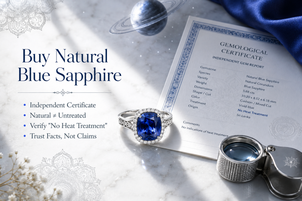 buy natural blue sapphire