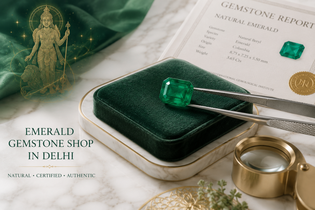 emerald gemstone shop in delhi