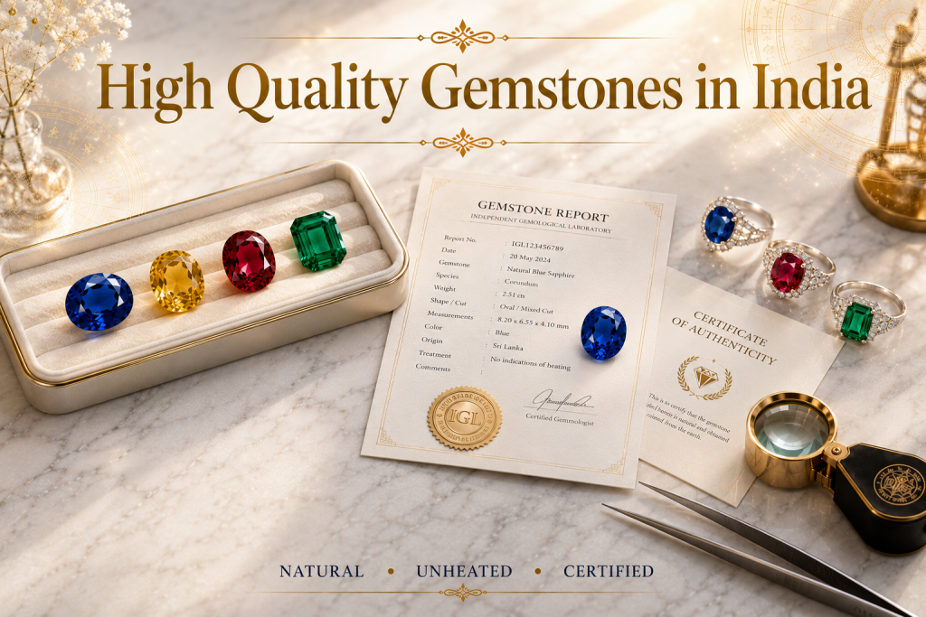 high quality gemstones in india