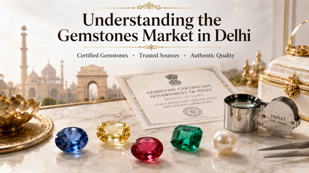 understanding the gemstones market in delh