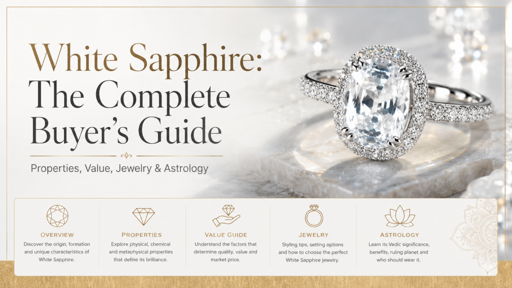 white sapphire