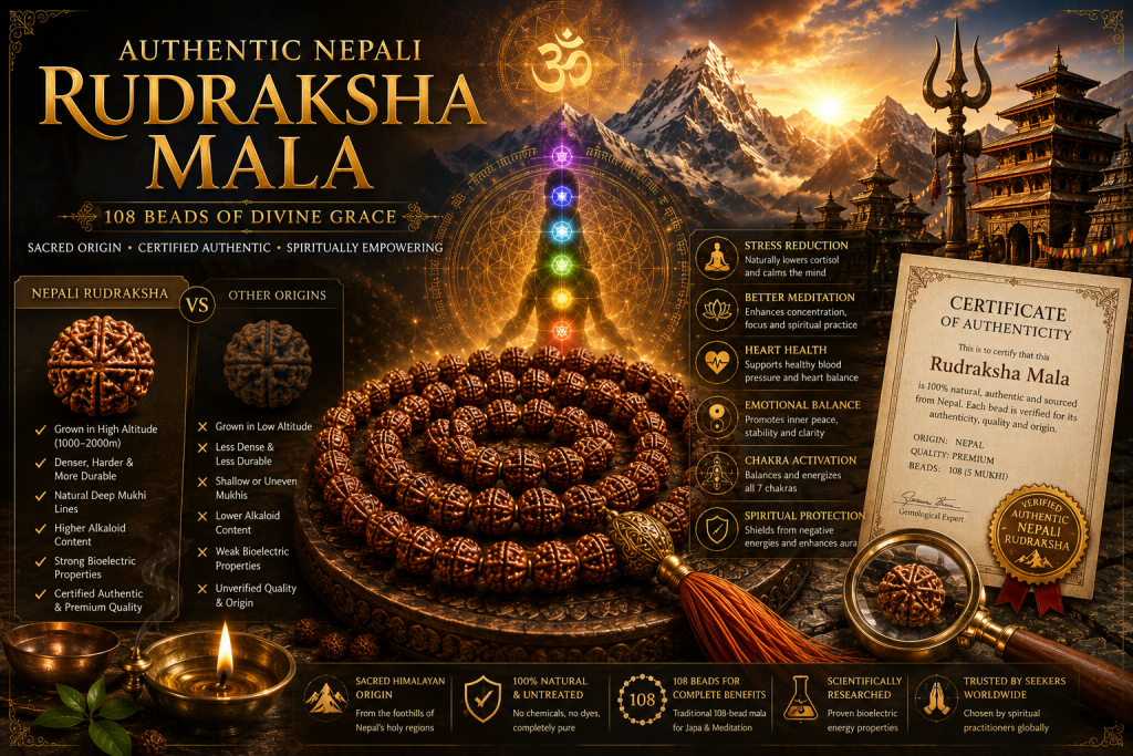 why choose nepali rudraksha
