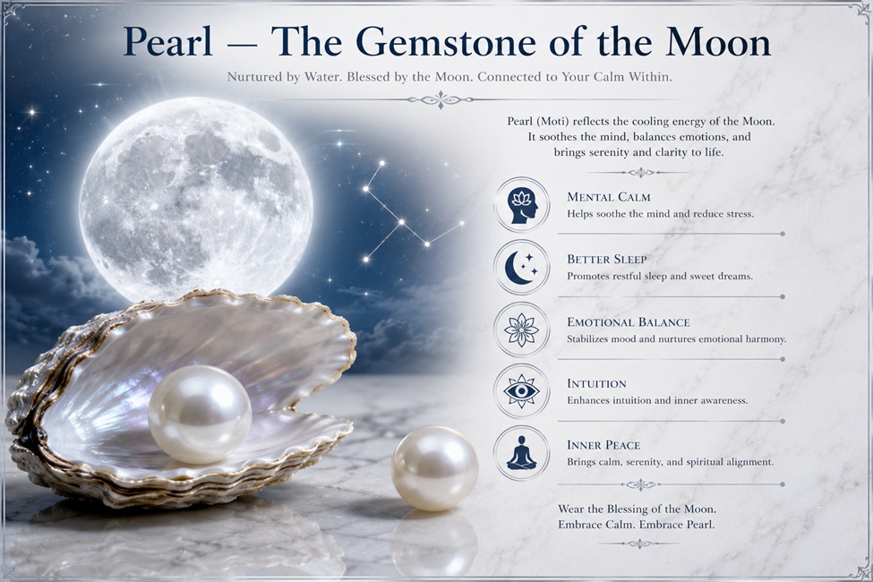 Pearl-the gemstone of the moon