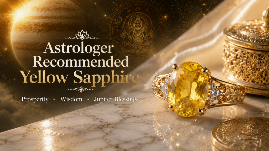 astrologer recommended yellow sapphire