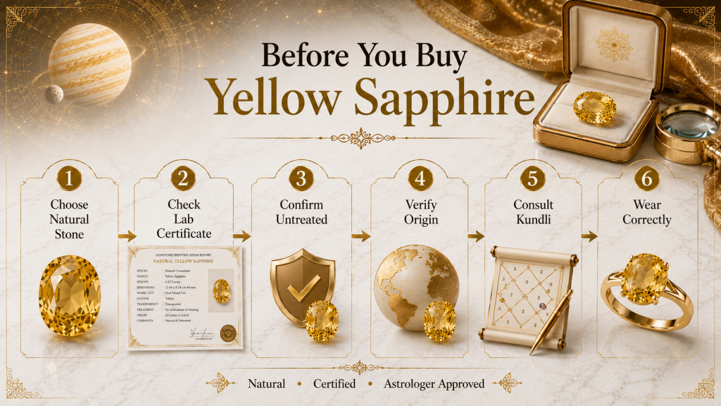 before you buy yellow sapphire