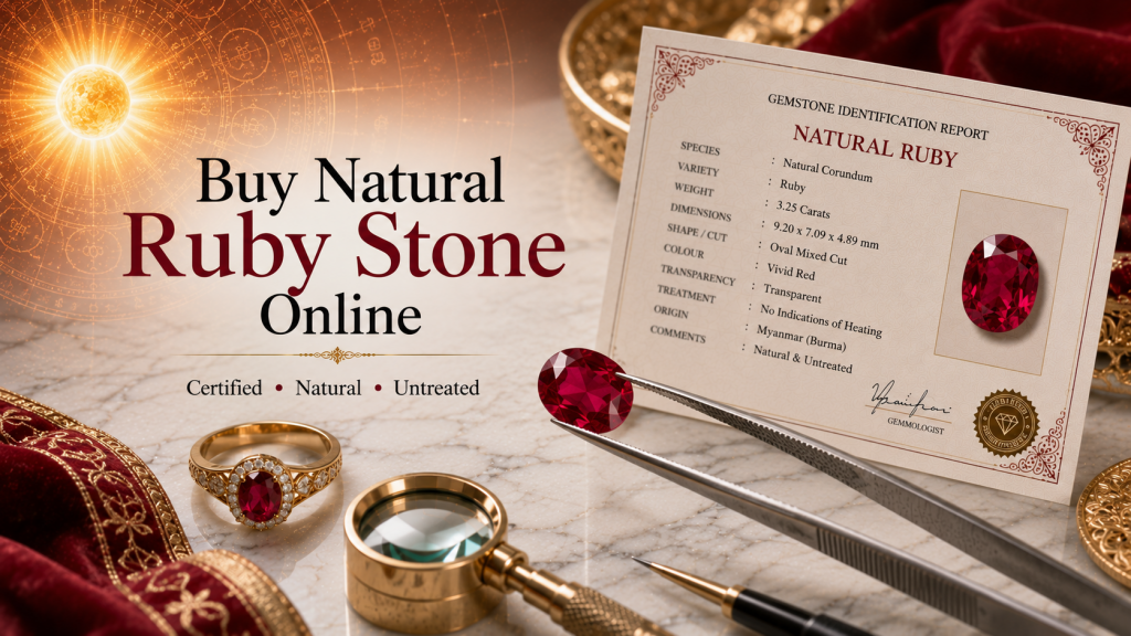 buy natural ruby stone online