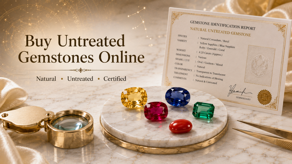 buy untreated gemstones online