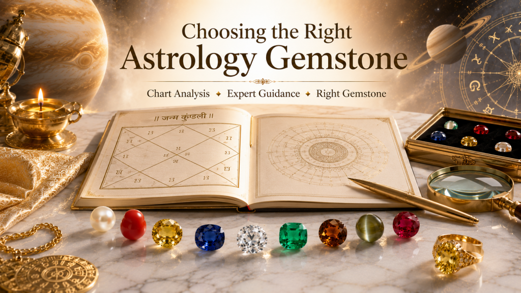 choosing the right astrology gemstone