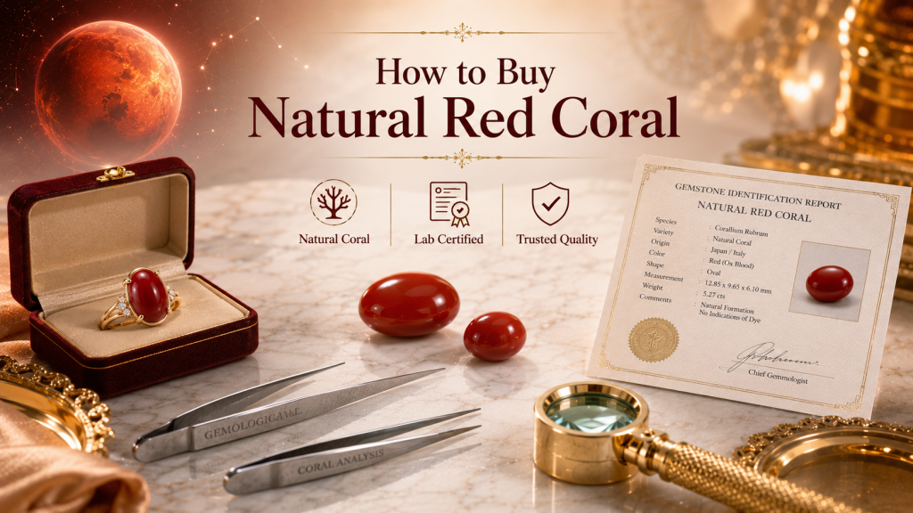 how to buy natural red coral