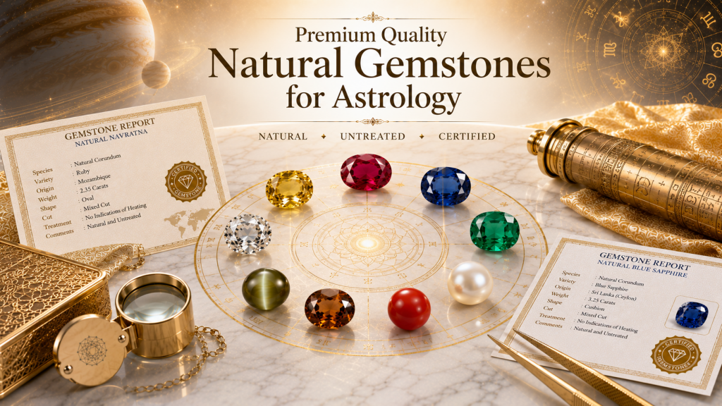 premium quality natural gemstones for astrology