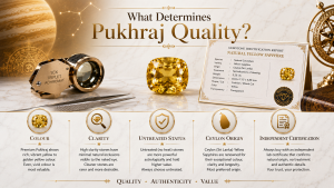 what determine pukhraj quality