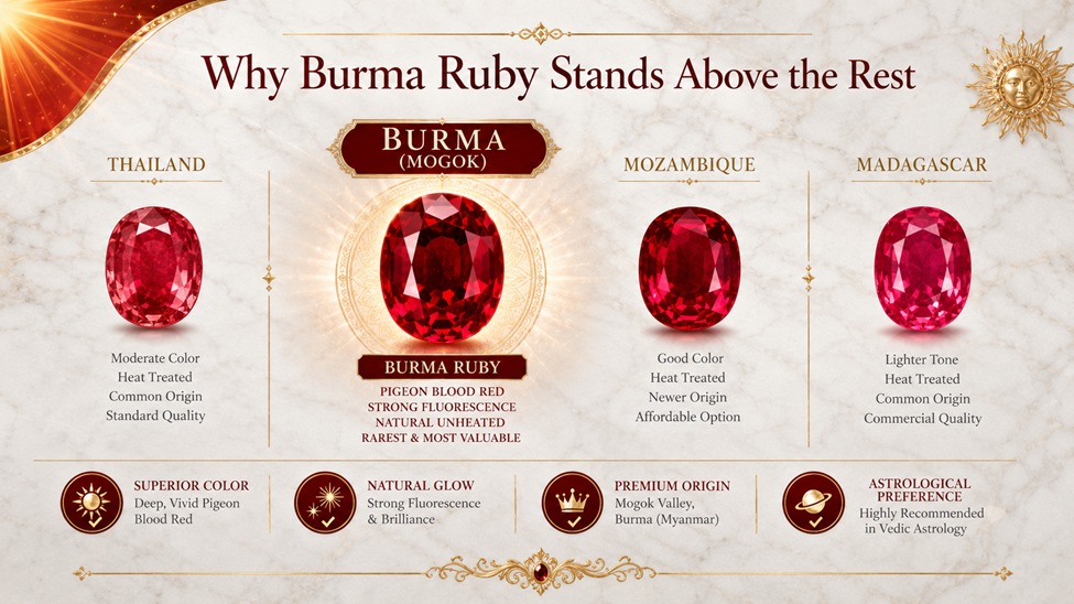 why burma ruby stands above the rest